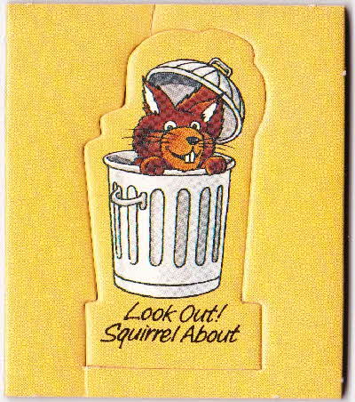 1990 Harvest Oats Bar Squirrel Badges (1)