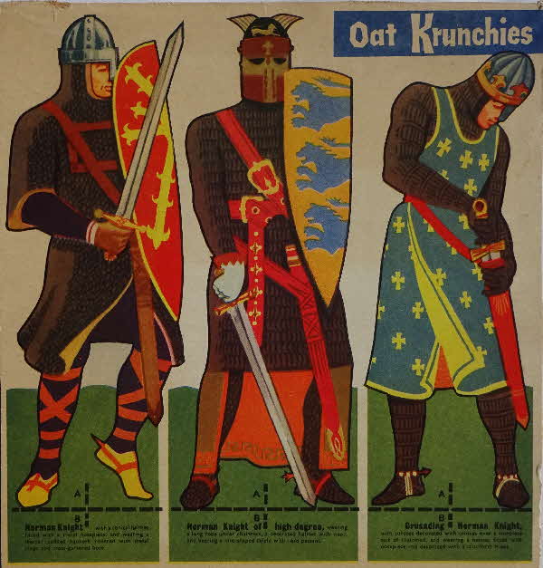 1959 Oat Krunchies Knights