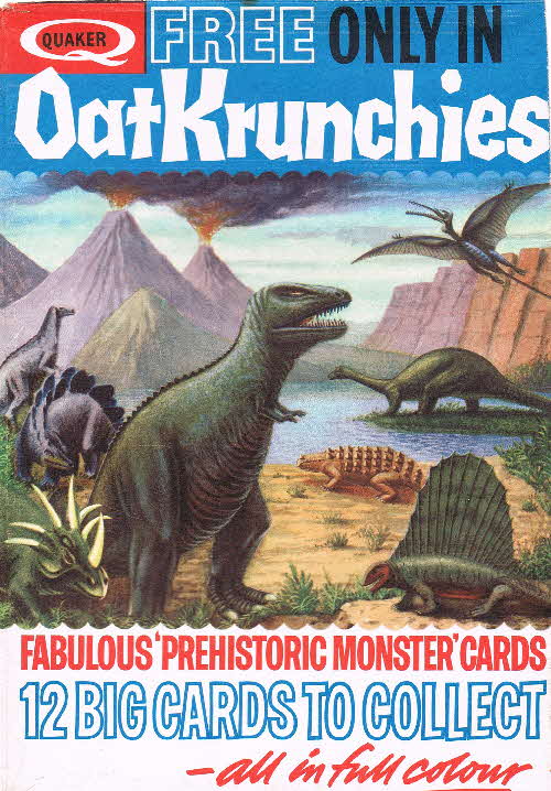 1965 Quaker Oat Krunchies  Prehistoric Animals (1)