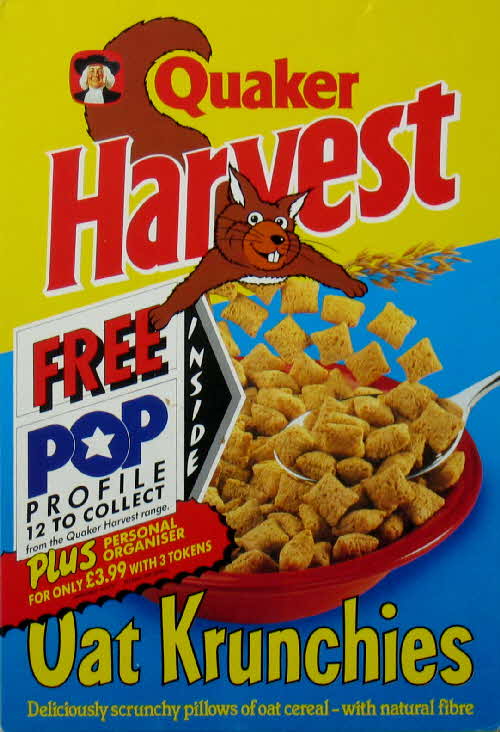 1990 Harvest Oat Krunchies front