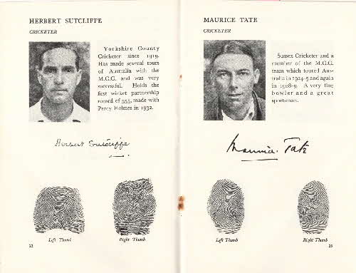 1936 - Puffed Wheat Fingerprint Kit & Autograph Album 3