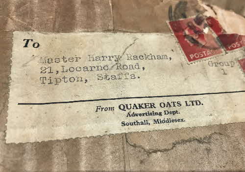 1936 Puffed Wheat Send Away Secret Agent Kit (1)