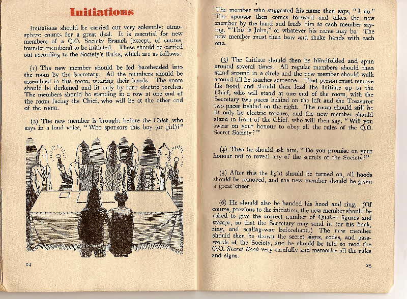 1930s Quaker Oats Book of Secret Society (15)