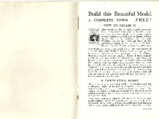 1936 Quaker Puffed Wheat Quakertown instruction booklet 1 v2