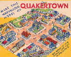 1936 Quaker Puffed Wheat Quakertown - packet back1