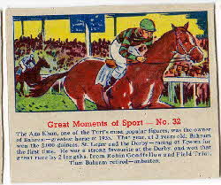 1952 Quaker Oats Puffed Wheat  Great Moments of Sport 5