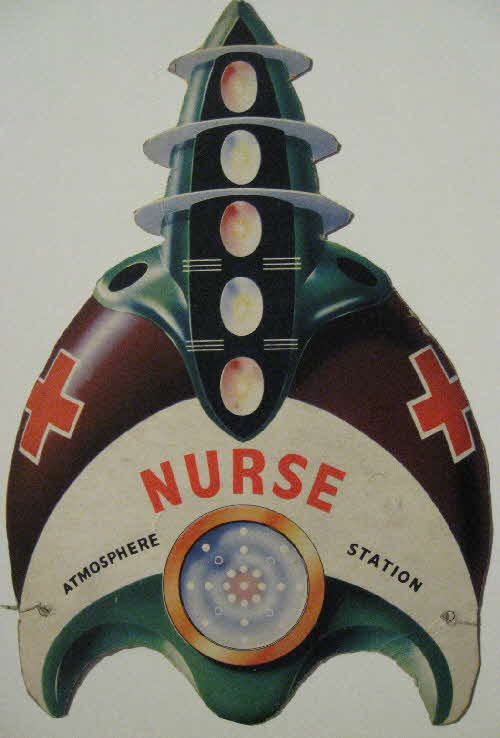 1955 Puffed Wheat Hi Hats Nurse