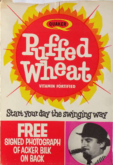 1963 Puffed Wheat Acker Bilk Autograph (1)