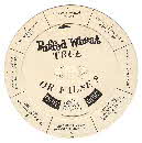 1962 Quaker Puffed Wheat Quiz Disk front 1960s