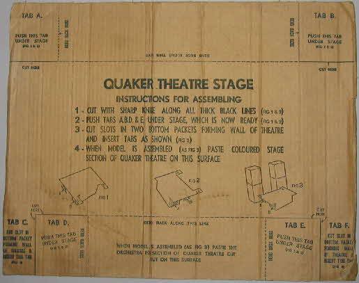 1930s Quaker Oats Theatre Stage