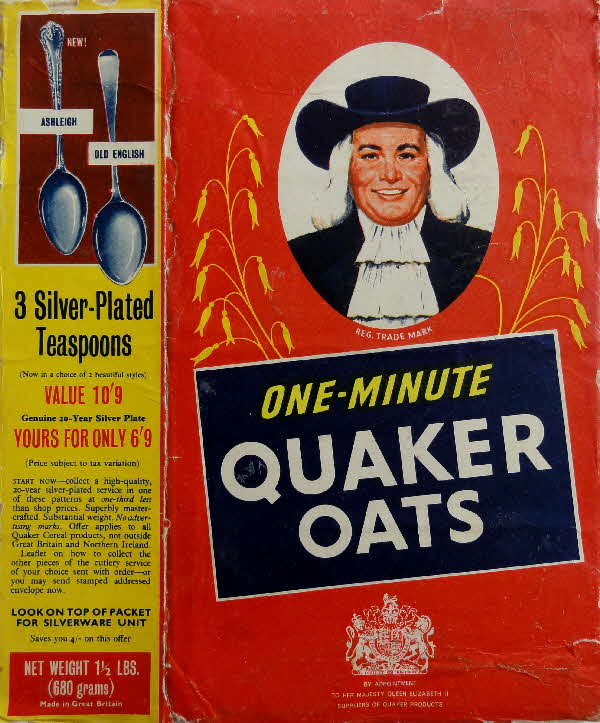 1960s Quaker Oats Your Childs Career No 10 District Nurse & spoons