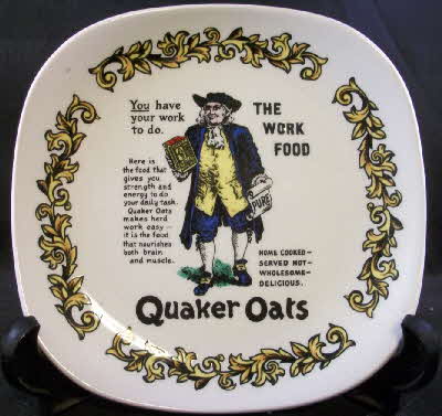 Quaker Oats Lord Nelson Pottery Pin dish