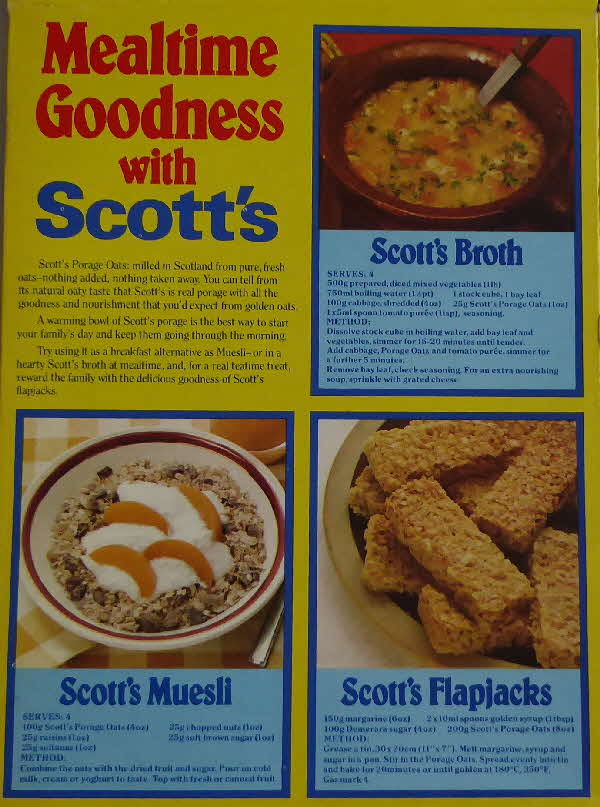 1980s Scotts Porage Oats Recipes (2)