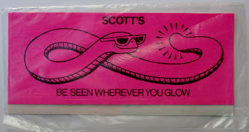 1970s Scotts Oats Safety Stickers (2)