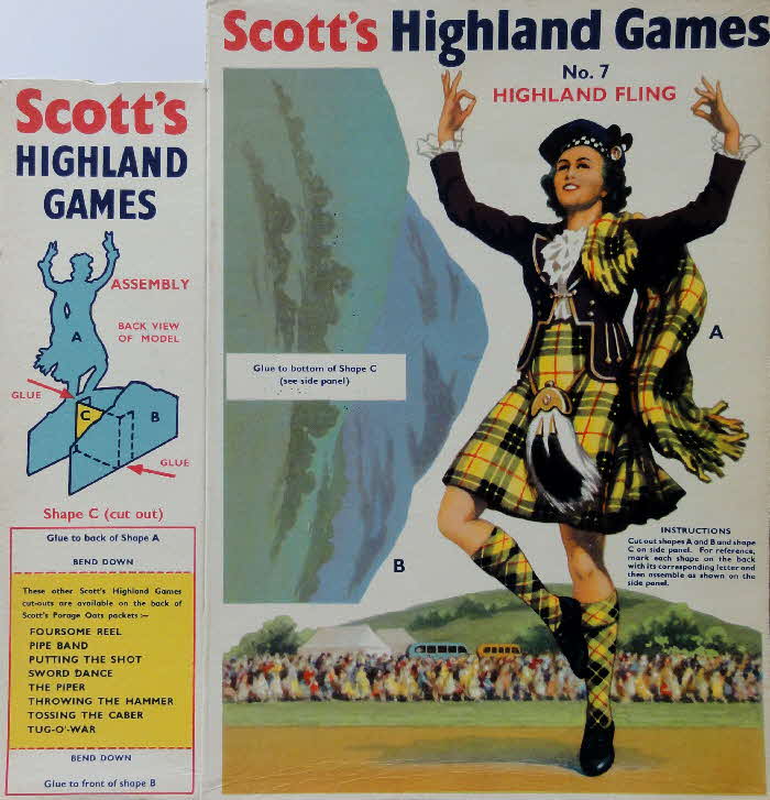 1950s Scotts Porage Highland Games Highland Fling