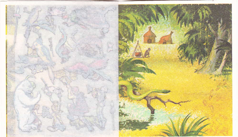 1970s Scotts Oats Letraset transfers In the Jungle (5)