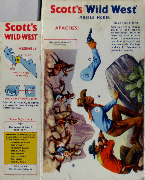 1950s Scotts Porage Wild West Apachees