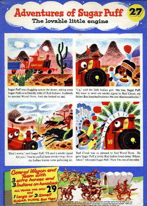 1957 Sugar Puffs Adventures No 27
