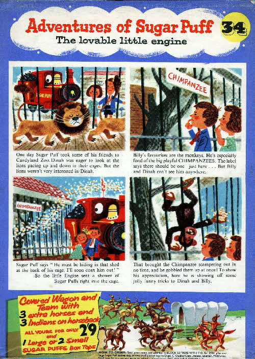 1957 Sugar Puffs Adventures No 34