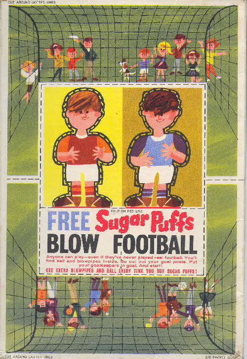 1963 Sugar Puffs Blow Football