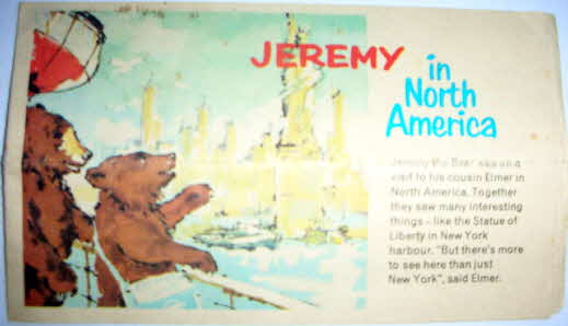 1961 Sugar Puffs Jeremy Bear Story Books Nth America (1)