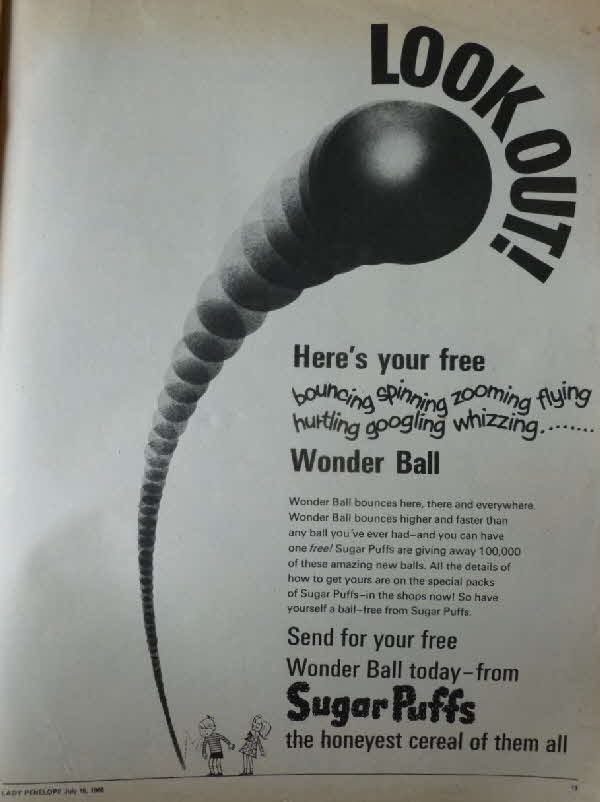 1966 Sugar Puffs Wonder Ball