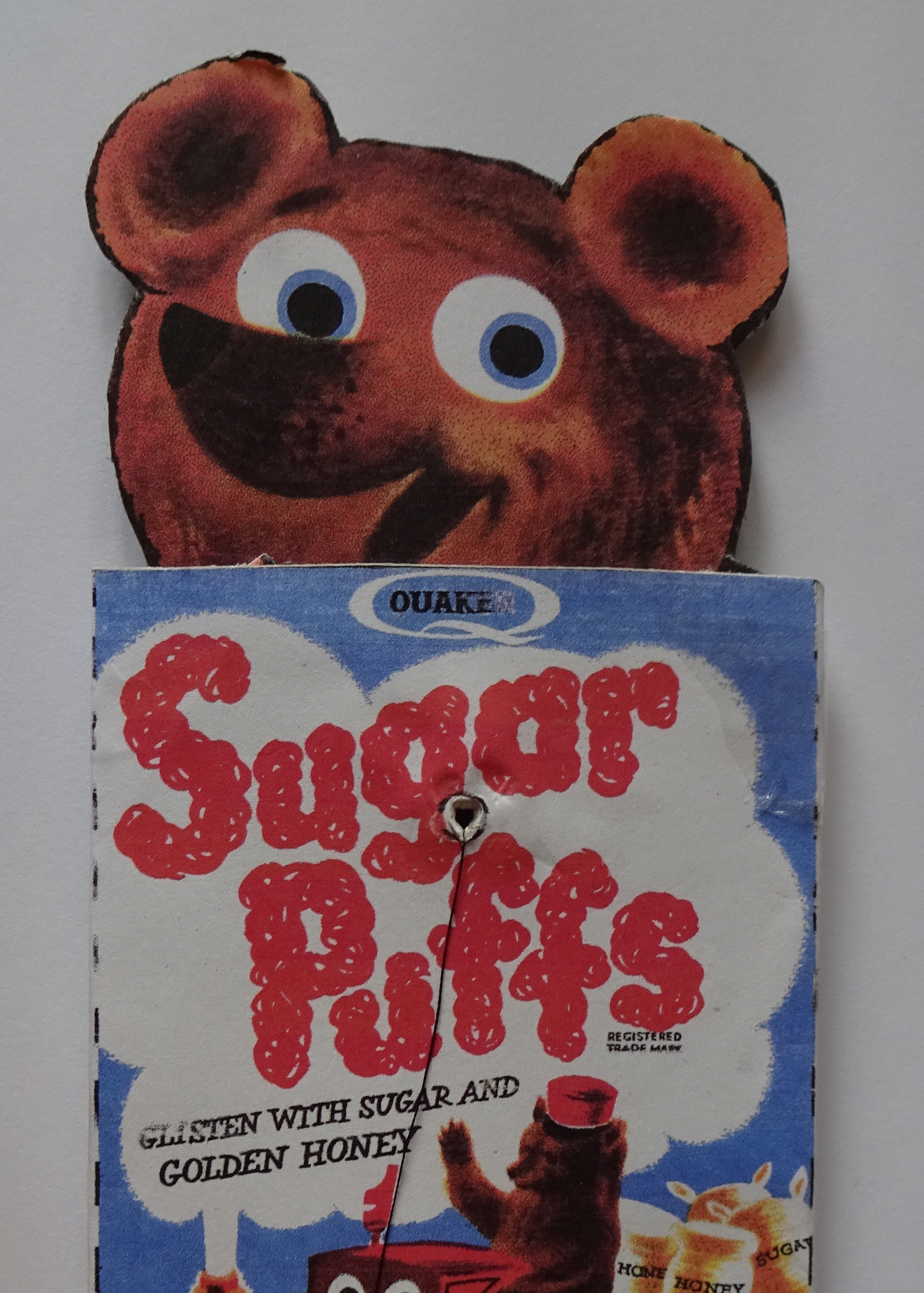 1962 Sugar Puffs Pop Up Jeremy Bear (1a)1 small