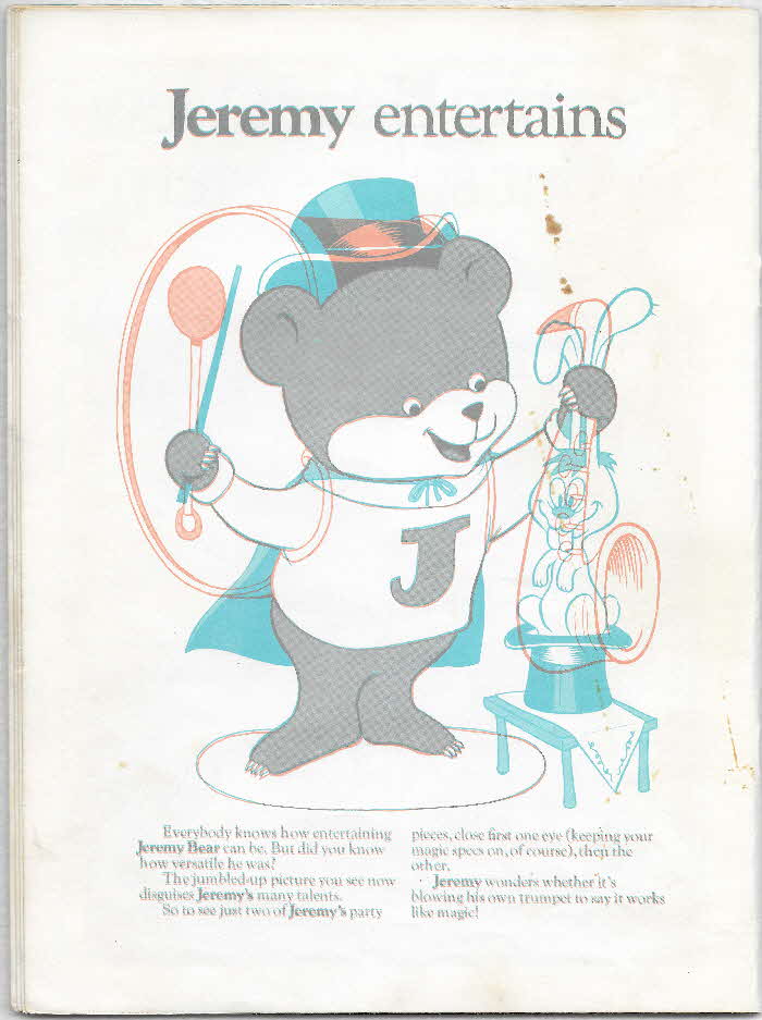1971 Sugar Puffs Amazing Exploits of Jeremy Bear (8)