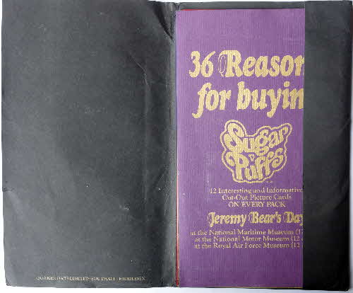 1973 Sugar Puffs Jeremy's Days Out Promotional Pack (4)