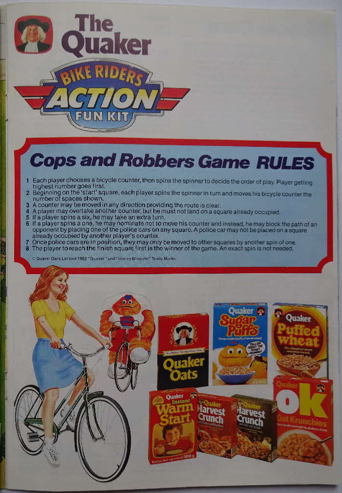 1984 Sugar Puffs Bike Riders Action Fun Kit (4)