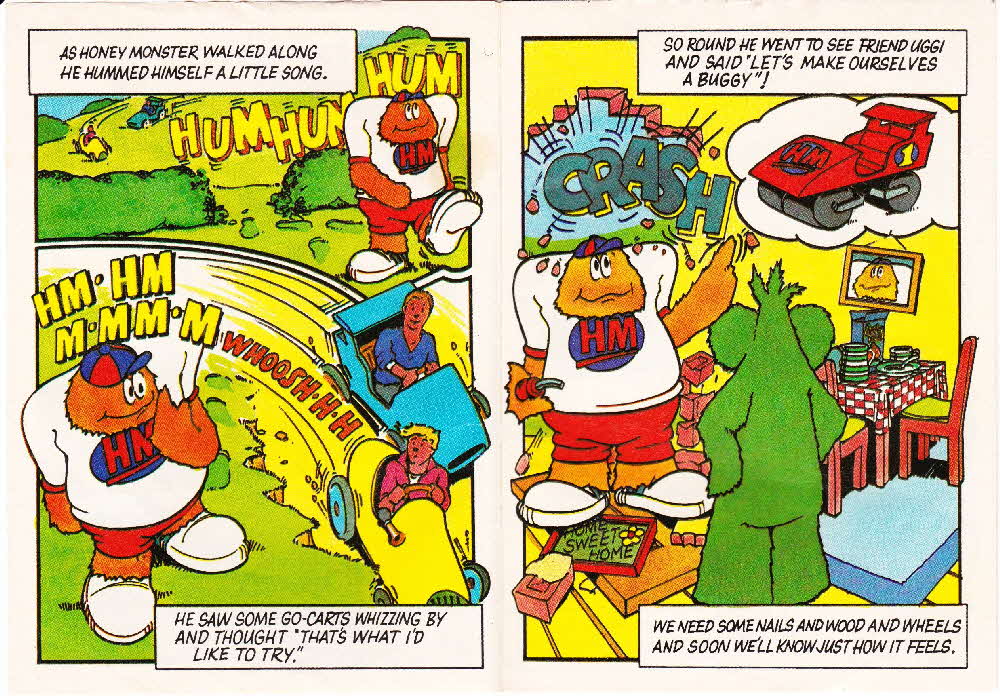 1984 Sugar Puffs Honey Monster Adventures Go Cart (2)