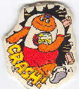 1980 Sugar Puffs Honey Monster foam badge