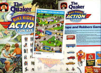 1984 Sugar Puffs Action Riders Kit board game (betr) (4)