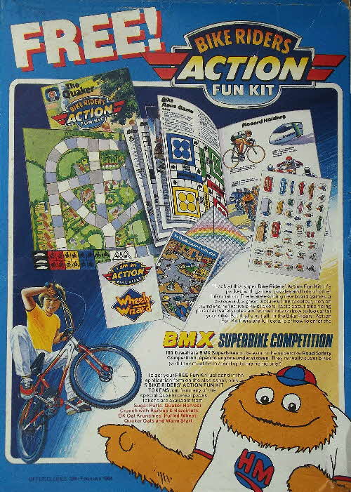 1984 Sugar Puffs Bike Riders Action Fun Kit (1)