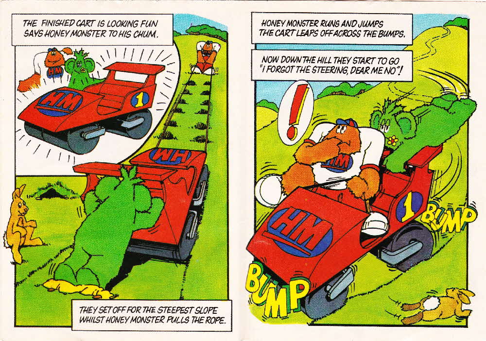 1984 Sugar Puffs Honey Monster Adventures Go Cart (4)