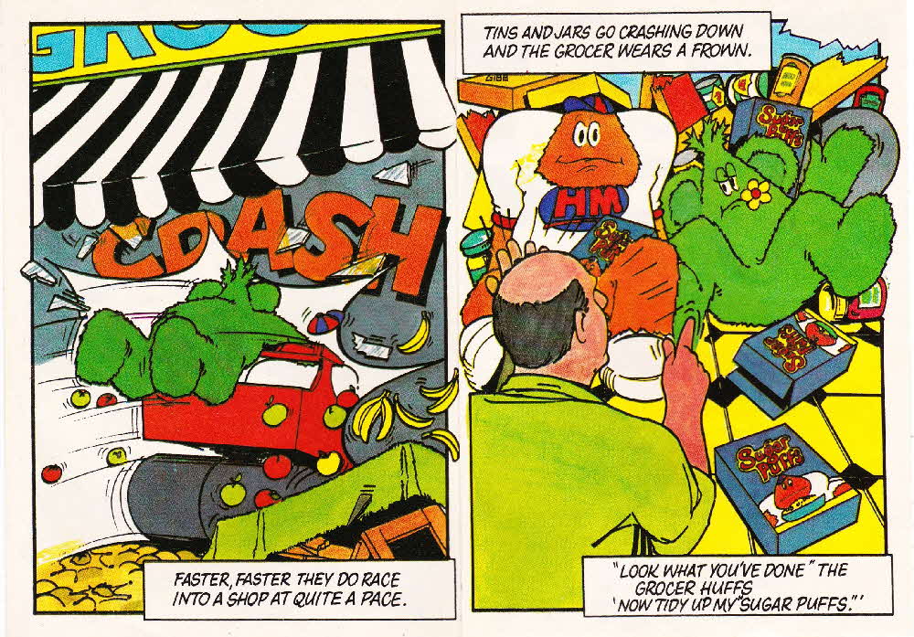 1984 Sugar Puffs Honey Monster Adventures Go Cart (6)