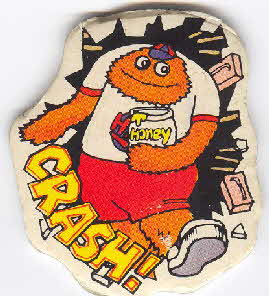 1980 Sugar Puffs Honey Monster foam badge