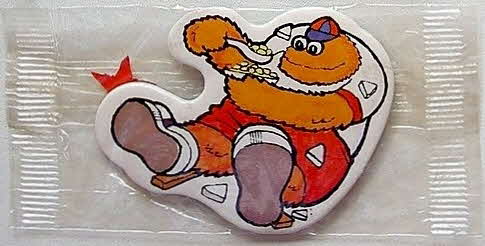 1980 Sugar Puffs Honey Monster foam badge  (3)