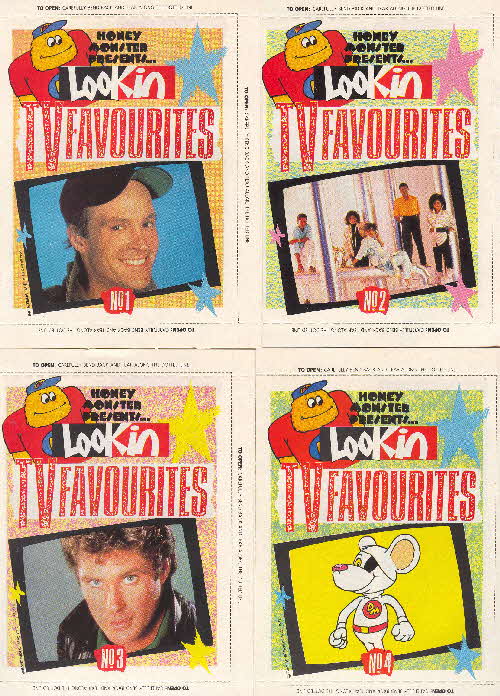 1987 Sugar Puffs Look In TV Favourites 1