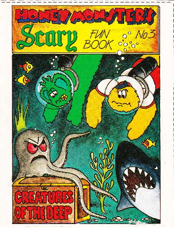 1986 Sugar Puffs Scary Fun Book 3 Creatures of Deep (1)