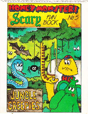1986 Sugar Puffs Scary Fun Book 5 Jungle Creepies (1)