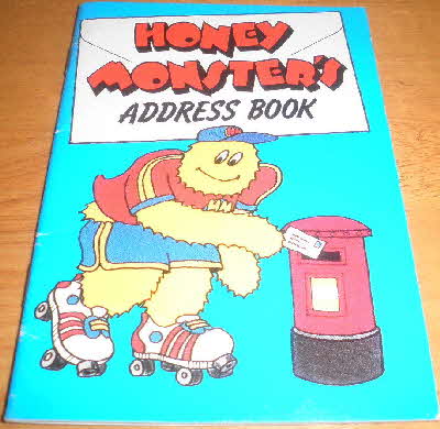 1986 Sugar Puffs Stationary address book (betr)