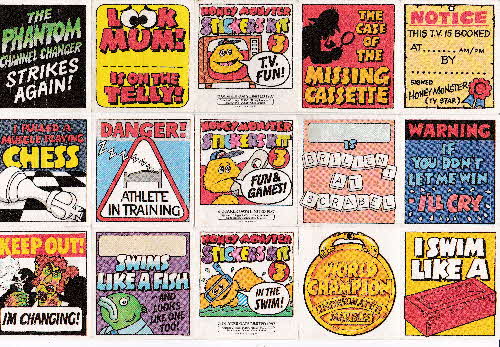 1987 Sugar Puffs Sticker Kit no3 front 2