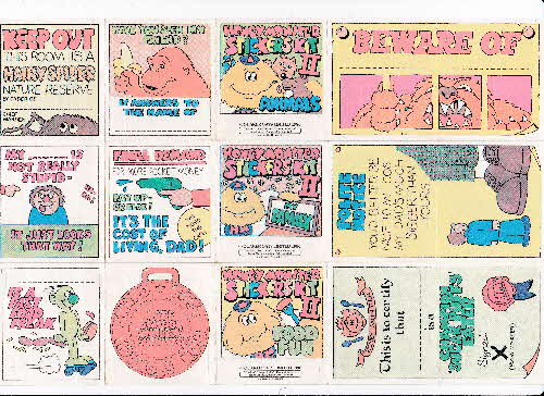 1986 Sugar Puffs HM Sticker Kit 2 front 1