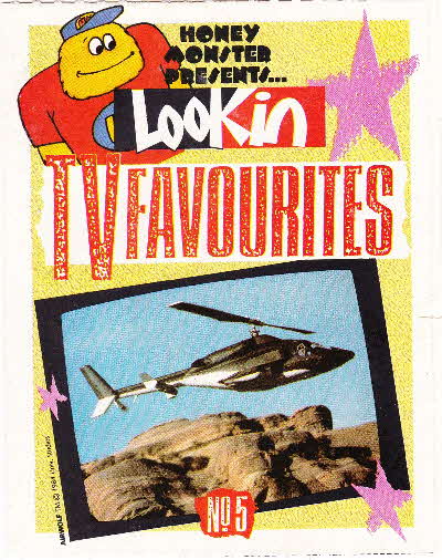 1987 Sugar Puffs Look In TV Favourites Airwolf Book 5 (1)