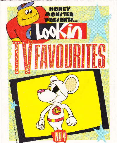 1987 Sugar Puffs Look In TV Favourites Dangermouse Book 4 (1)