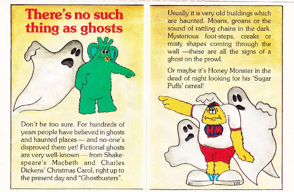 1986 Sugar Puffs Scary Fun Book 1 Haunted House (2)