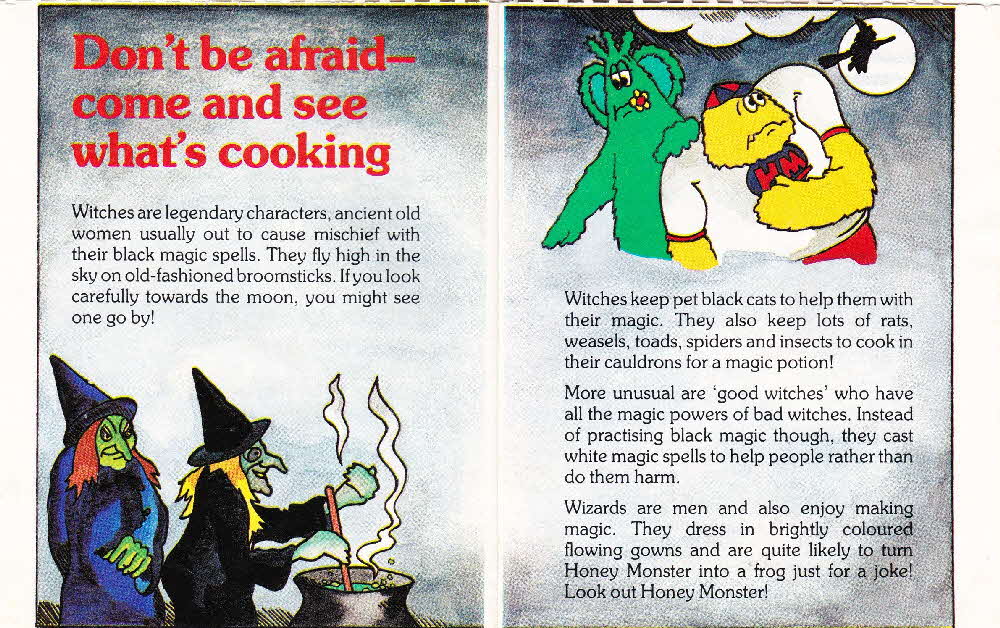 1986 Sugar Puffs Scary Fun Book 6 Witches & Wizards (2)