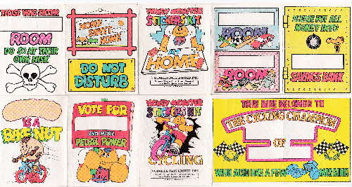 1985 Sugar Puffs Sticker Kit front 1