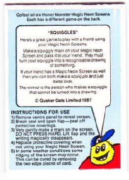 1987 Sugar Puffs Magic Neon Screens back2